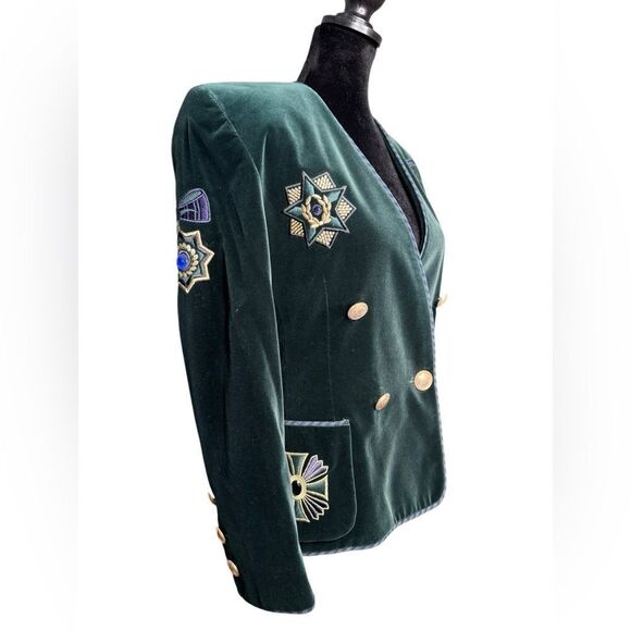Escada Velour Women’s Blazer (EU 36/US 4) - Picture 9 of 12
